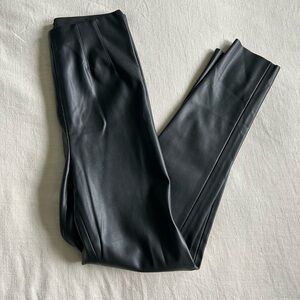 NWOT Zara Leather Pants